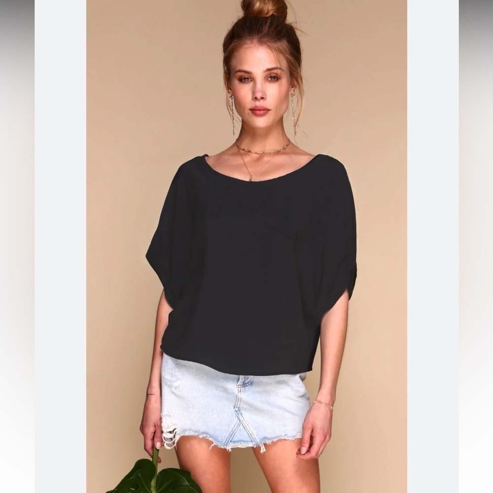 MERRITT CHARLES

COLT BLOUSE  BLACK